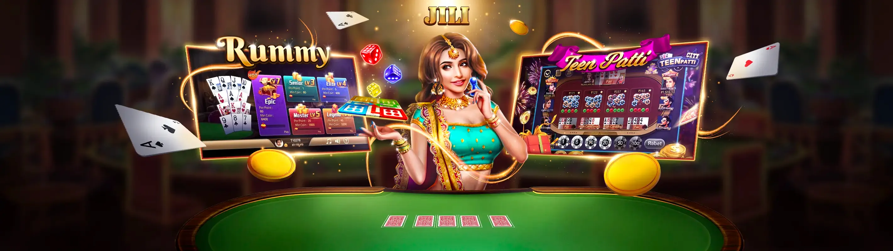 Hình ảnh đa dạng trò chơi tại sv388link casino